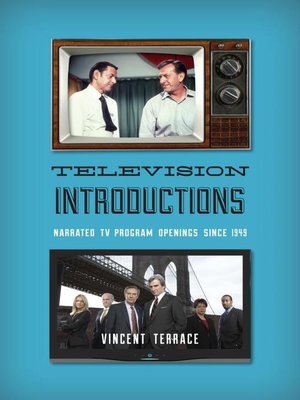 cover image of Television Introductions